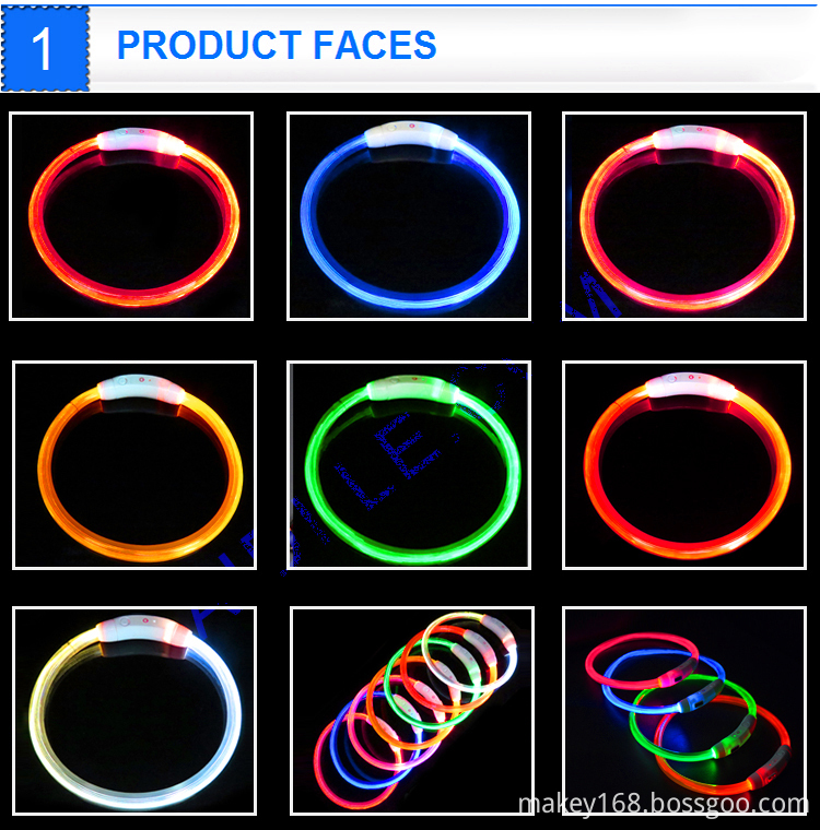 Glow In The Dark dog Collars