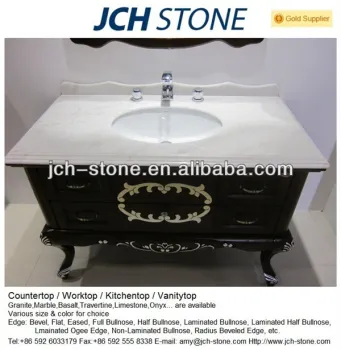 China supply marble cheap bathroom vanity tops