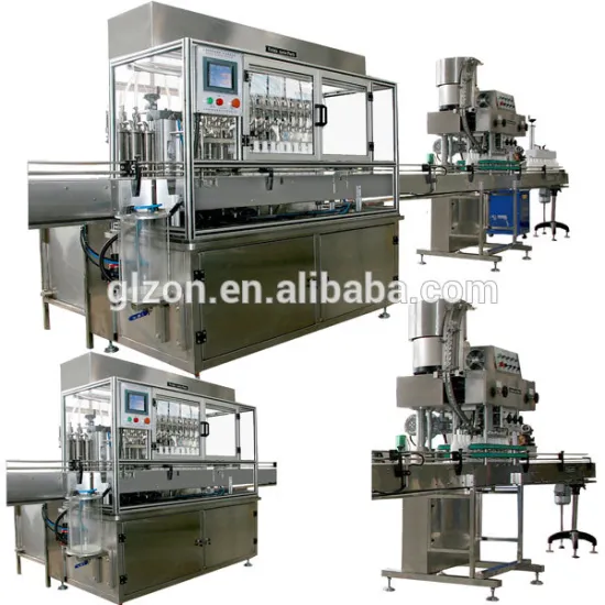 10 Heads Engine Oil automatic Filling Line , Liquid Filling Machine, Capping Machine, Labeling Machine
