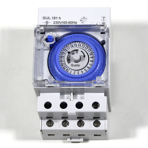 SUL161H Programowalny przełącznik czasowy 240VAC mechaniczny