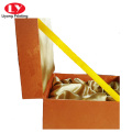 Luxury cosmetic decorations paper box with metal lock