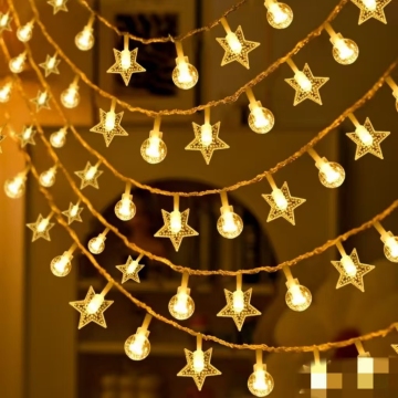 NordicStyle Snowflake LED String Lights