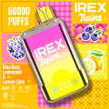 IREX TWINS 60K Puffs Vape за еднократна употреба на едро онлайн