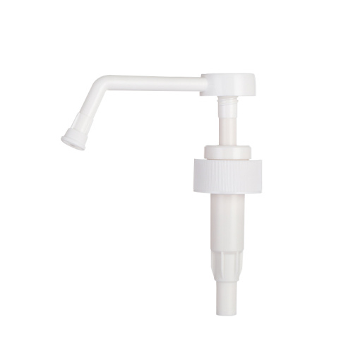 white ribbed 28/410 33/410 three nose long neck nozzle lasting 15mm mist sprayer dispenser pump