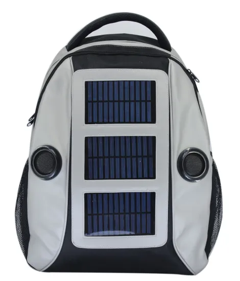 Fashion Speaker Bag Solar Backpack for Traveling