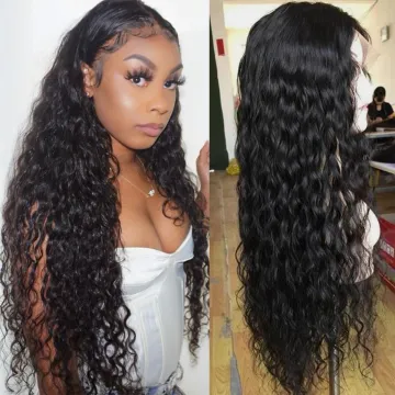 Top Quality 13X6 Transparent Swiss HD Lace Frontal Wigs, Brazilian Hair Lace Frontal,Human Hair Extension Wigs For Black Women