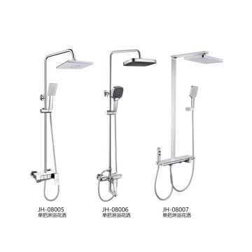 Modern Brass Body Matte Black Shower Set - Factory Wholesale Bathroom Faucet