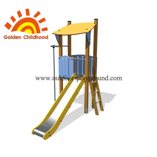 Slide Single Outdoor Playground Equipment Zum Verkauf