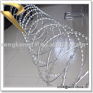 GALVANIZED RAZOR WIRE(ISO9001)