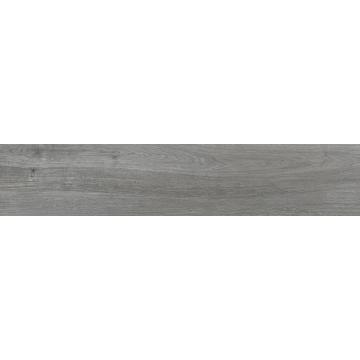 Piastrelle smaltate in legno color grigio con finitura opaca 200x1000 mm