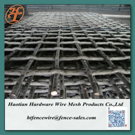 Anping Factory Price Stainless Steel Woven Crimped Wire Mesh