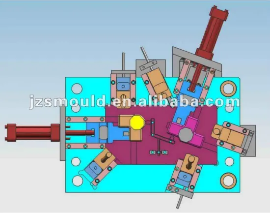 China injection mould manufacture designed 3D cosmetic bottles mold