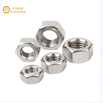 stainless steel DIN 934 furniture Hexagon bolt Nuts hex Nuts for steel building
