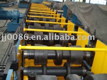 Guardrail roll forming machine