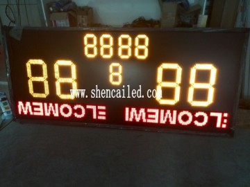 guangzhou led wireless tennis scoreboard