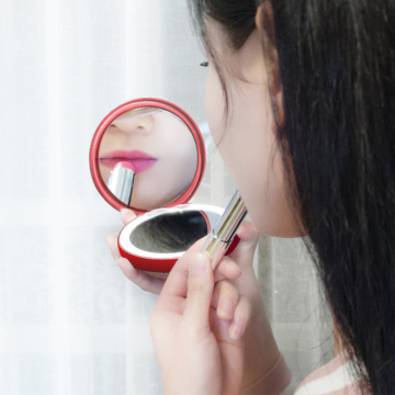 LED Makeup Mirror with Light: Vanity Mirror, Handheld, and Pocket Mirror Options