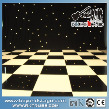 Rk Black and White Wood Dance Floor for Wedding