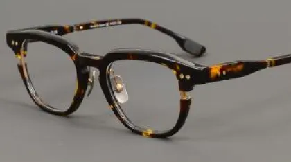 Vogue Designer Thick Frame Big Clear Glasses
