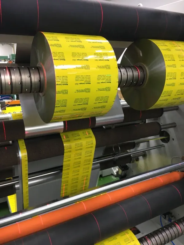 High Speed Slitting Machine with Shaftless Rewinding