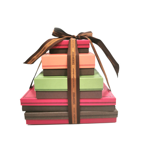 Chocolate packaging rigid paper gift box