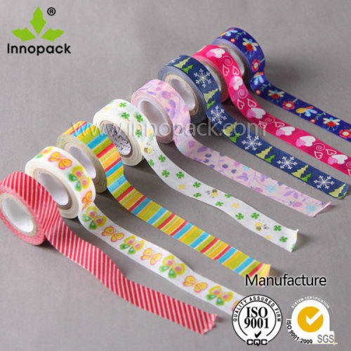 Colorful Home Statinery Decorative Tape