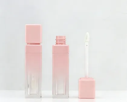Clear PET Lip Gloss Vial with Doe-Foot