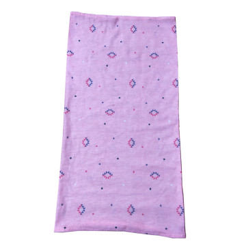 100% polyester custom print logo seamless tube bandana for adult