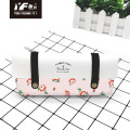 Custom flower story style PU leather pencil case & bag handbags multifunctional bag