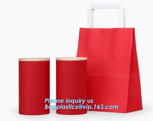 kraft paper bag for fast food with your own logo, Handle Printed White Kraft Paper Bag, Brown Paper Bag/Brown Kraft Paper Bag/Cu