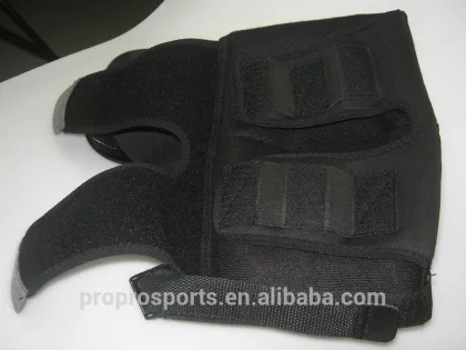 KP-PRO Skateboard Roller Derby BLACK KNEE PAD