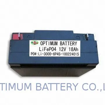 12v 18ah Lifepo4 Rechargeable Battery Pack For Medical Application