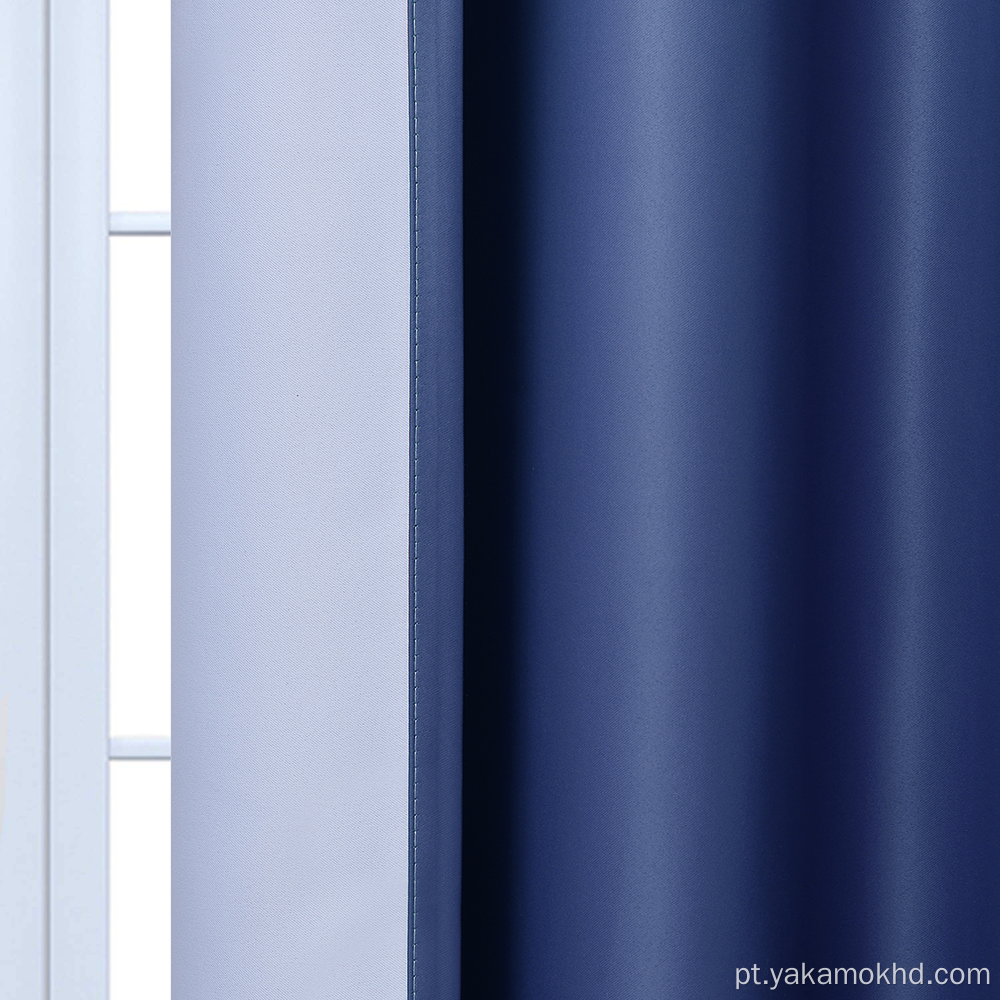 Cortinas blecaute Ombre Azul