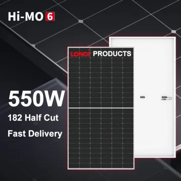 Guangheng & Longi Solar Panels: Latest Pricing for Monocrystalline 540W & 550W Panels with Dual Glass and 108 Cells - Ideal for Home Use
