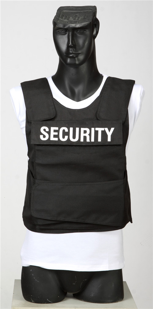 Black Soft Anti-stab & Bulletproof Vest