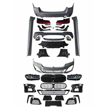 Auto-onderdelen Body Kit Full Body Kit Set Upgrade Mt Style PP Car Front Bumper Side Rok Spoiler Lip voor BMW 5-serie G30 M-TECH