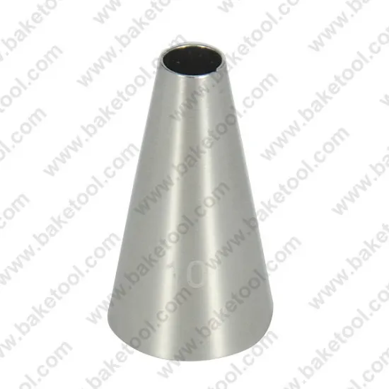 Stainless steel304 cake decorating round nozzle #10