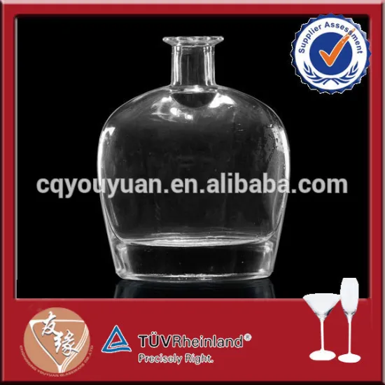 500ml cheap X.O glass bottle in low price