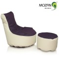 Sacchetto di fagioli lounger pigro 100% poliestere