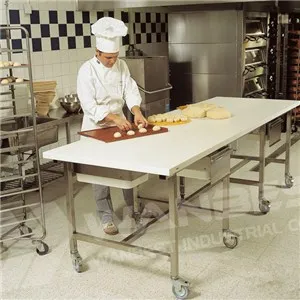 Corian White Restaurant Serving