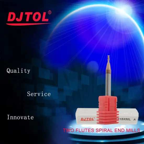 TWO FLUTES END MILLS engraving and milling cutter-AS2LX06