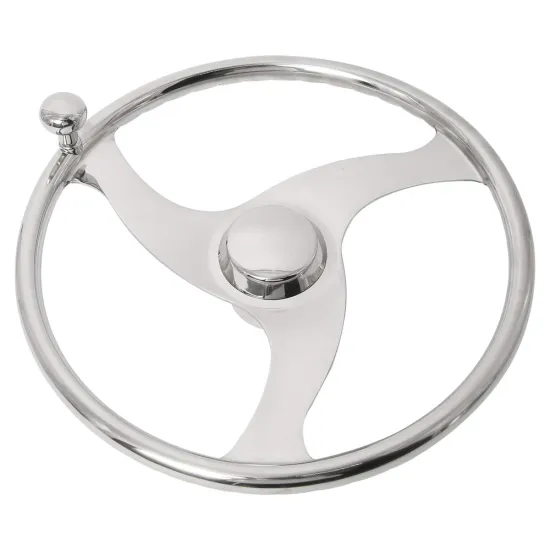 316 Stainless steel steering wheel hydraulic steering wheel boat marine