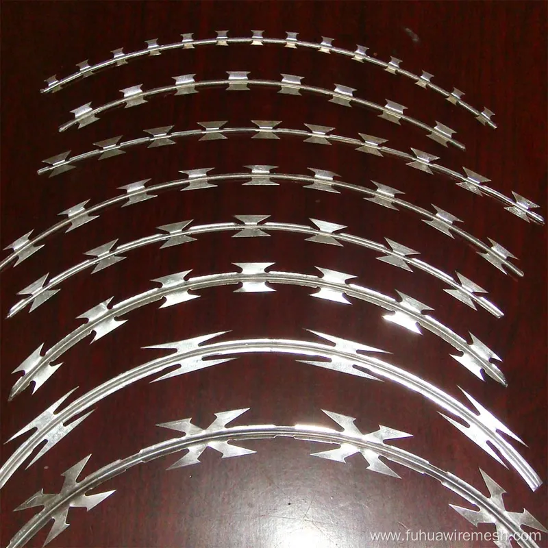 Galvanized Razor Barbed Tape Wire /Razor Wire