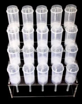 Plastic Push Pop Containers