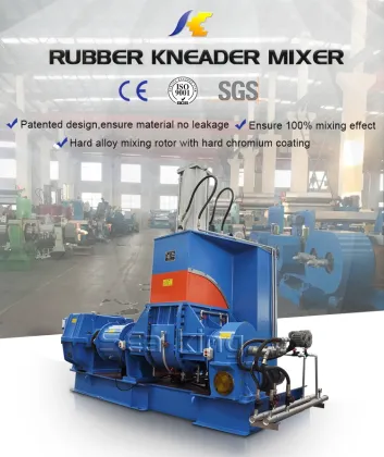 CE and ISO Certified Rubber Kneaders and Open Type Rubber Mixer Machinery