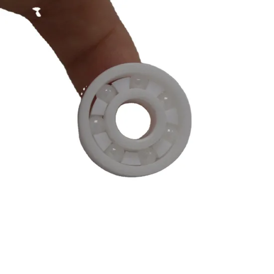 POM Plastic Bearing 6006 Deep Groove Ball Bearing with Glass Balls