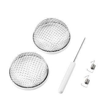 RV Water Heater Vent Screen - Insect Protector with Stainless Steel Mesh and Installation Tool