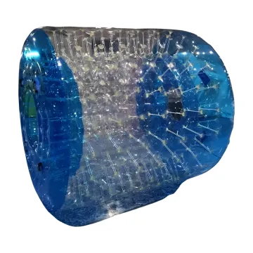 Inflatable Cylinder Water Walker: Transparent Inflatable Water Walking Ball