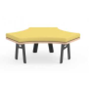 Modern Design Office Leisure Area Stitching Sofa Chair New Office Furniture