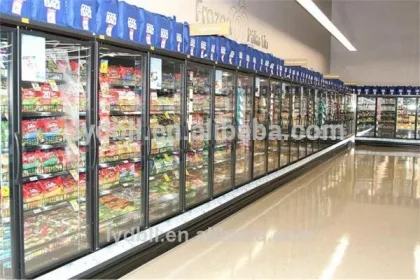 glass door freezer,glass door display freezer,glass door dual-temperature freezer,double temperature freezer