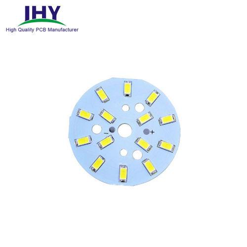 Customized LED Light Round LED PCB Assembly Aluminum PCB PCBA